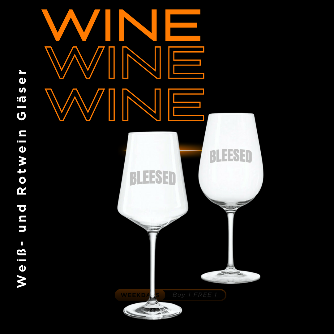 Weinglas "Blessed"