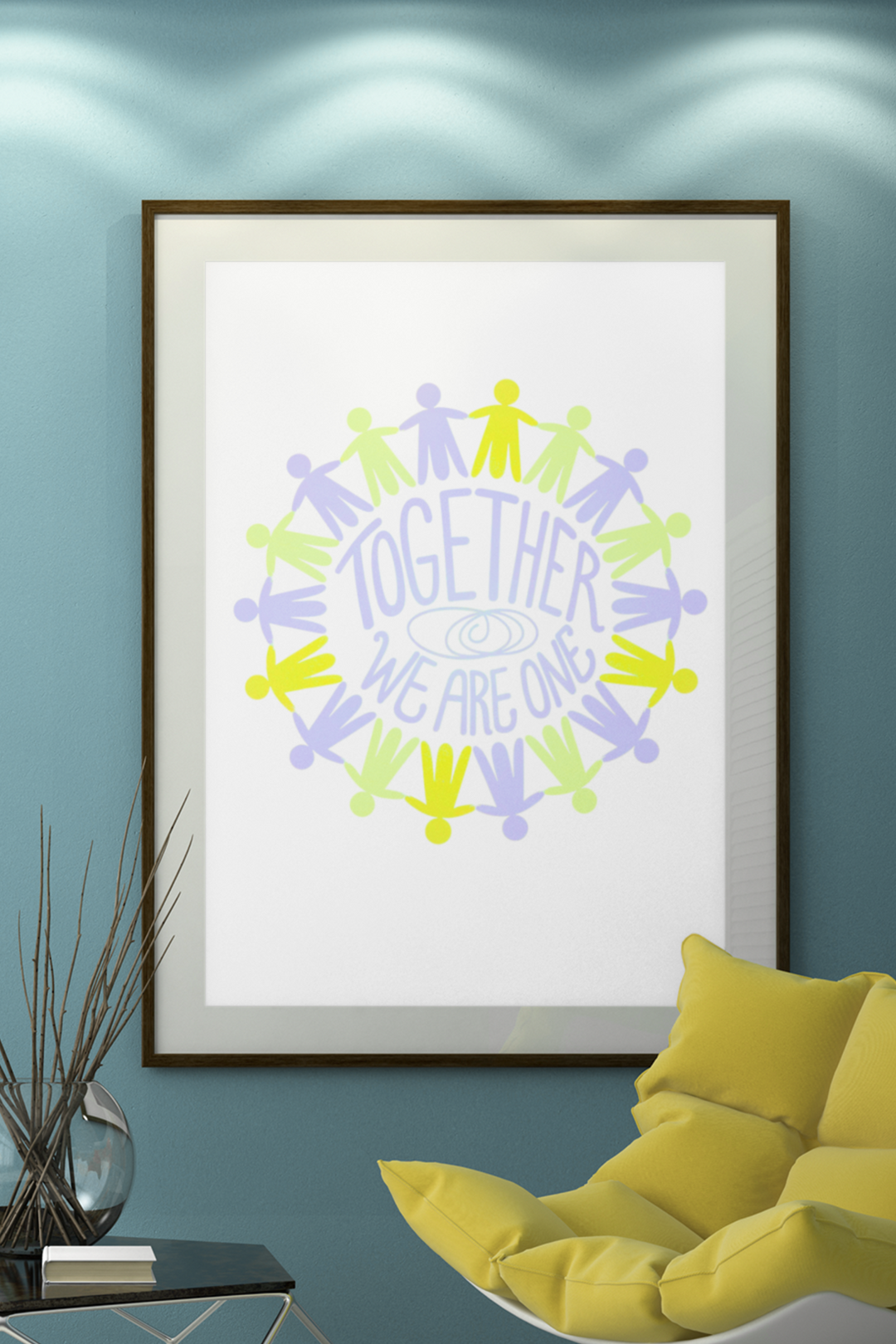 Poster "Together we are"
