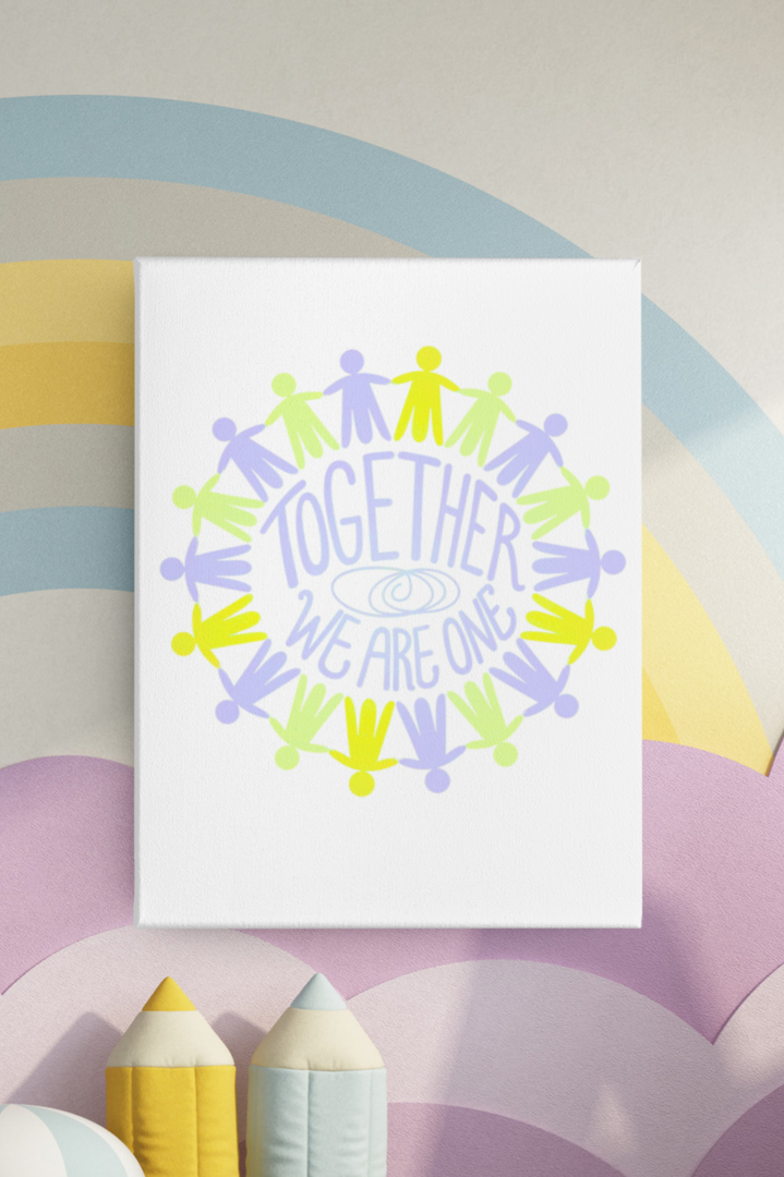 Poster "Together we are"