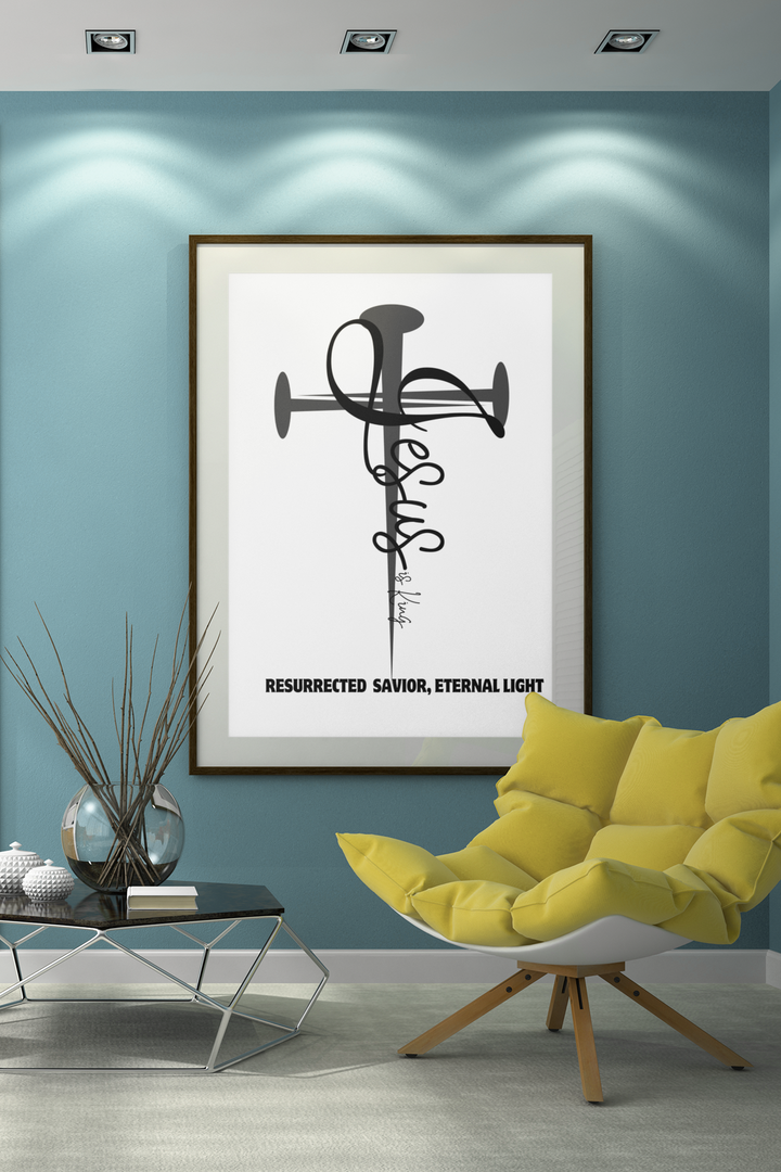 Poster  "Jesus is the King"