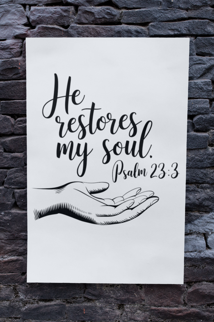 Poster "Psalm23-3"